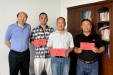 中国人民解放军建军90周年纪念日 我院领导慰问退伍职工