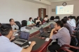 研究生科肖依老师受邀为全校研究生管理工作人员分享“钉钉”智能填表使用心得
