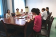 学校领导慰问我院教师代表
