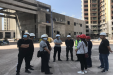 口腔新院建设项目部一行到本市央企标准化建设工地参观学习