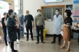 市卫健委领导督导检查我院口腔执业医师考试实践技能考试基地建设工作
