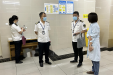 市卫健委督查专家来我院开展院感管理和传染病 防控监督工作