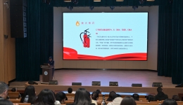 西南医科大学天游线路检测中心开展消防月宣传活动
