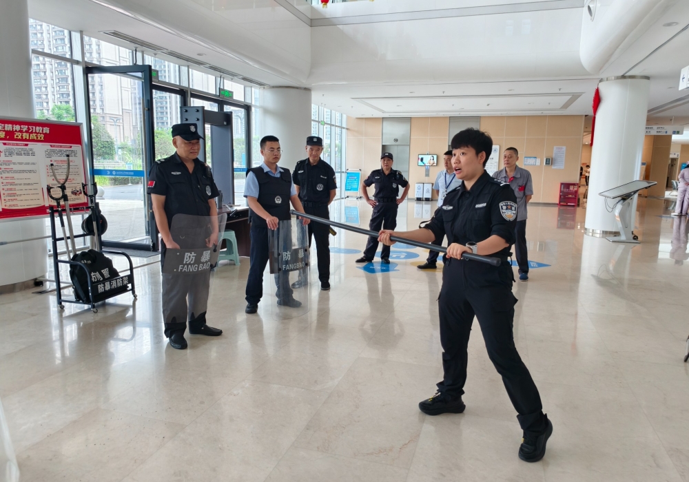 警医联动强技能 筑牢安全防护网