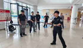 警医联动强技能 筑牢安全防护网