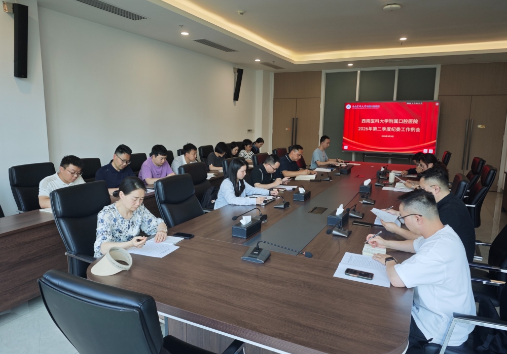 医院纪委组织召开2026年第二季度纪委工作例会