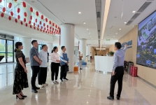 永善县黄华镇中心卫生院到我院调研交流